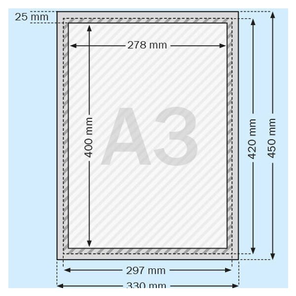 SNAP FRAME 297x420mm A3 | Kalogiannis